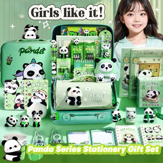 Panda Study Kit for Kids – Multi-Item Back to School Stationery Bundle